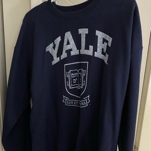 Printed Yale Crewneck